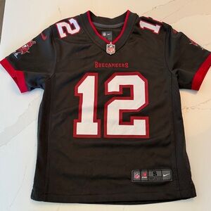 Nike Kids Tom Brady, Tampa Bay Buccaneers Black Red Jersey
